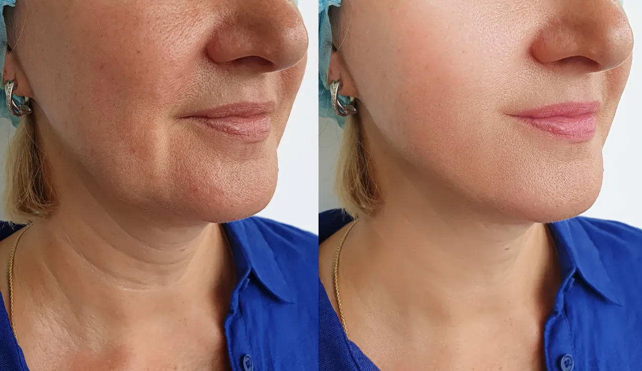 Jaw Slimming via LiposuctionTestimonial