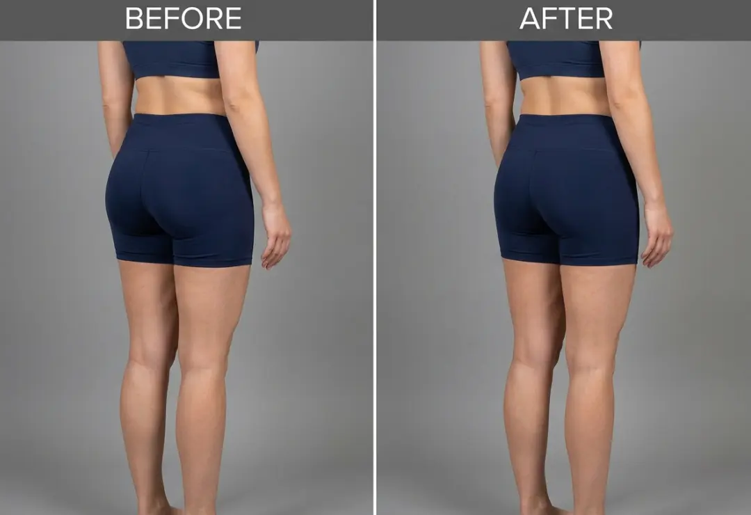 BUTTOCK IMPLANT REMOVAL success story 7
