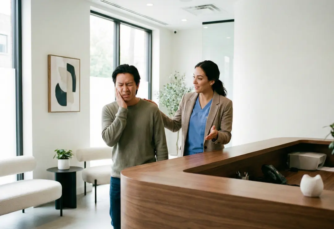 urgent facial deformity care clinic reception thmbnil img